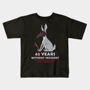 Eddies Fundraiser Shirt: Simple Bunny Kids T-Shirt